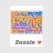 Herfst Colorado Vinyl Sticker (Vel)