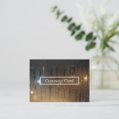 herfst - commentaarkaart visitekaartje (Staand voorkant)