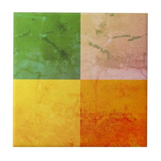 Herfst COOL Rustic Tegeltje (Voorkant)