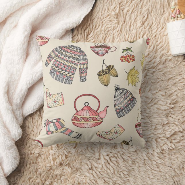 Herfst Cozy Kussen (Deken)