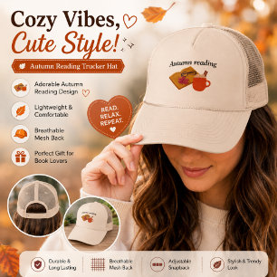 Herfst Cozy Vibes Truckerhoed - Cute Fall Season H Trucker Pet