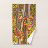 Herfst Crape Myrtle Trees Bad Handdoek (Handdoek)