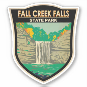 Herfst Creek Herfst State Park Tennessee  Sticker