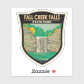 Herfst Creek Herfst State Park Tennessee  Sticker (Vel)