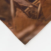 Herfst Dachshund Pup Fleece Deken (Hoek)