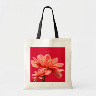 "Herfst Dahlias" Tas voor aangepaste begroting