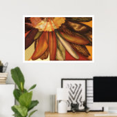 Herfst Daisy Poster (Thuiskantoor)