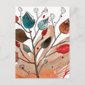 Herfst Dance Briefkaart (Voorkant)