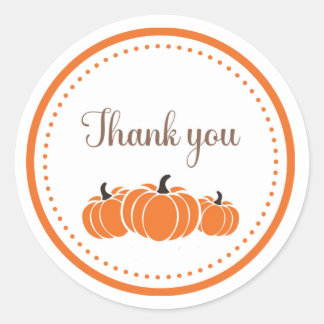 Herfst Dank u Sticker
