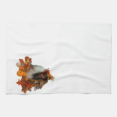 Herfst decor Sheltie Theedoek (Horizontaal)