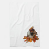 Herfst decor Sheltie Theedoek (Verticaal)