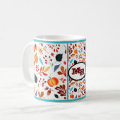 Herfst delights Monogram Koffiemok (Voorkant links)