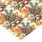 Herfst dennenbloem medium tafelloper (Hoek)