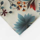 Herfst design fleece deken (Hoek)