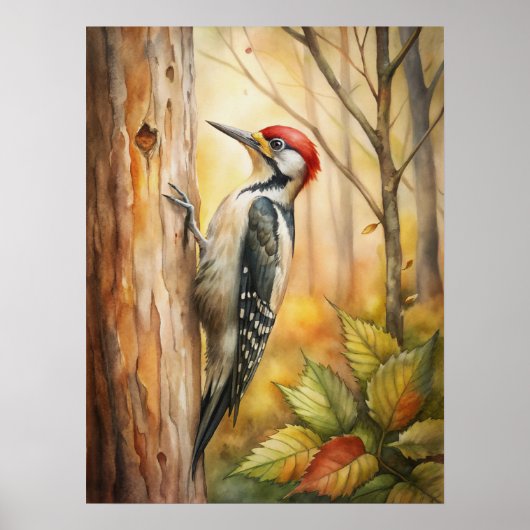 Herfst Dierlijk Poster (Voorkant)