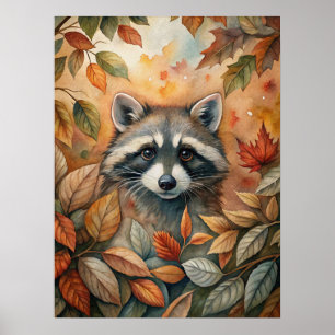 Herfst Dierlijk Poster