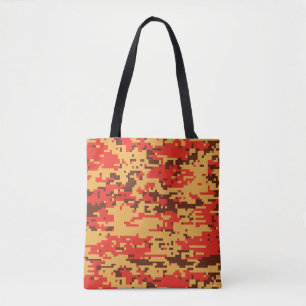 Herfst Digital Camo Pattern Draagtas