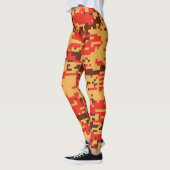 Herfst Digital Camo Pattern Leggings (Links)