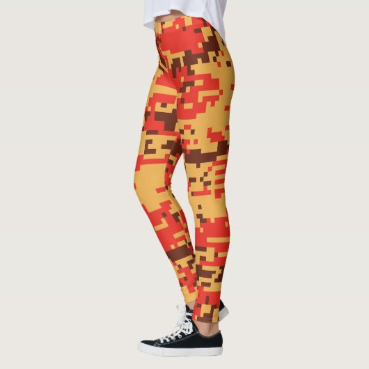 Herfst Digital Camo Pattern Leggings (Links)