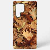 Herfst, droge bladeren samsung galaxy hoesje (Achterkant)