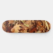 Herfst, droge bladeren skateboard (Horizontaal)