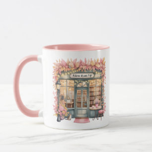Herfst Droom Café Mok — Gezellige Bloemrijke Boekw