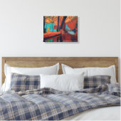 Herfst droom canvas afdruk (Insitu (Slaapkamer))