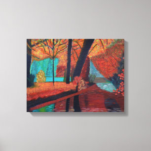 Herfst droom canvas afdruk