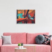 Herfst droom canvas afdruk (Insitu (Woonkamer))