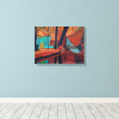 Herfst droom canvas afdruk (Insitu (Houten vloer))