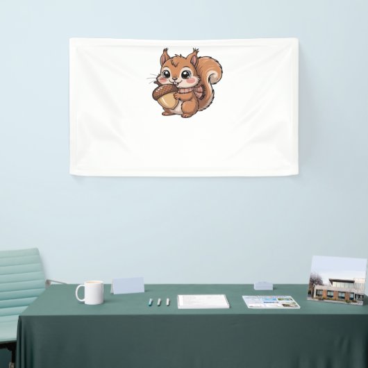 Herfst eekhoorn Classic T-Shirt Spandoek (Beurs)