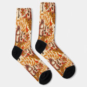 Herfst eekhoorn op off white sokken (Rechts)