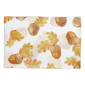 Herfst eikenbladeren: kleurrijk patroon. kussensloop (Achterkant)