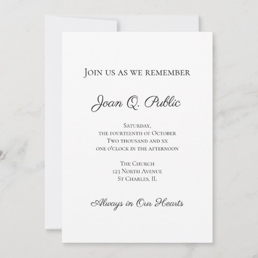 Herfst Eikenbladeren Viering van het leven Kaart (Achterkant)