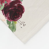 Herfst Elegance Baby Milestone Blanket Fleece Deken (Hoek)