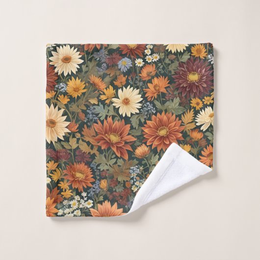 Herfst Elegantie Bad Handdoek (Wasdoekje)