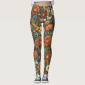 Herfst Elegantie Leggings (Voorkant)