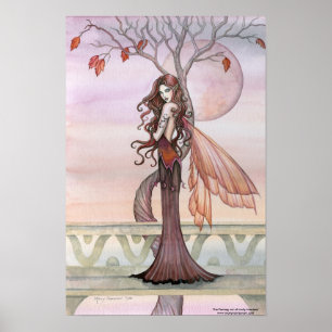 Herfst Elf Poster van Molly Harrison