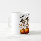 Herfst en herfstbladeren koffiemok (Voorkant links)