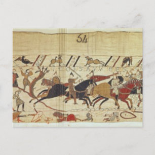 Herfst Engels en Frans soldaten naast elkaar Briefkaart