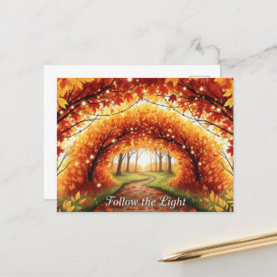 Herfst Equinox Briefkaart