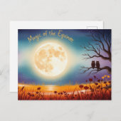 Herfst Equinox Briefkaart (Voorkant / Achterkant)