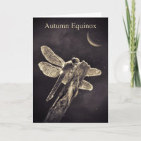 Herfst Equinox Mabon met Libel
