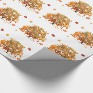 Herfst Equinox Pagan Wiccan. Cadeaupapier