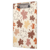 Herfst esdoorn blad aardse tinten Thanksgiving Klembord (Links)