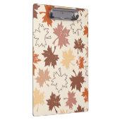 Herfst esdoorn blad aardse tinten Thanksgiving Klembord (Rechts)