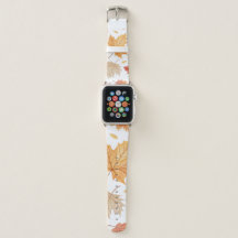 Herfst esdoornbladeren Apple Watch band