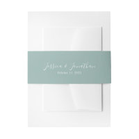 Herfst Eucalyptus Berry Solid Belly Band