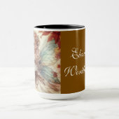  Herfst Fairy met herfstbladeren Mok (Midden)