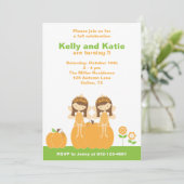 Herfst Fairy Princess-uitnodigingen Kaart (Staand voorkant)